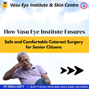 How Vasu Eye Institute Ensures Safe and Comfortable Cataract Surgery for Senior Citizens